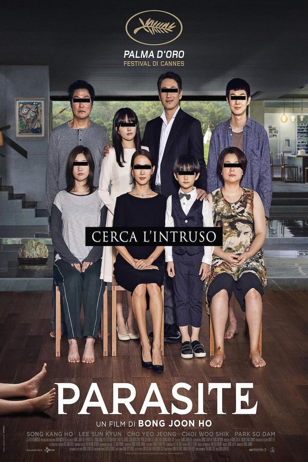 Copertina Film "Parasite"