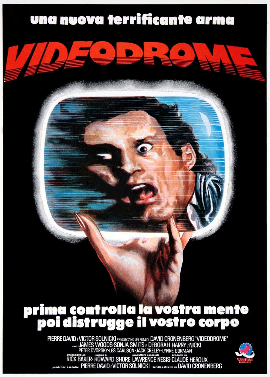 Copertina Film "Videodrome"